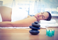 MASSAGE BẦU KẾT HỢP ĐÁ NÓNG